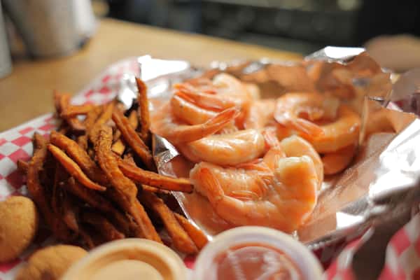 shrimp and fries