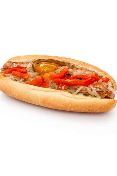 1\2 Pound Sausage Sandwich Hot Or Sweet