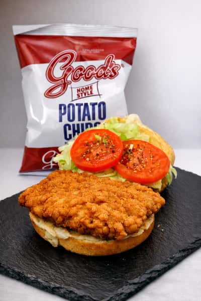 California Style Breaded Chicken Breast Sandwich