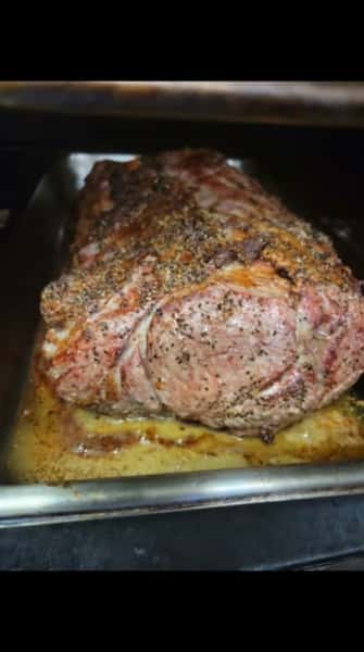 Prime Ribs have been slow roasting for hours. Just in time for your dinner tonight!
Come on down for prime rib tonight!
You can even dress it up with some onions, mushrooms, shrimp or all of it!
What is your favorite side to have with your prime rib?
#dinnertonight #primerib #primeribnight #dinnerideas