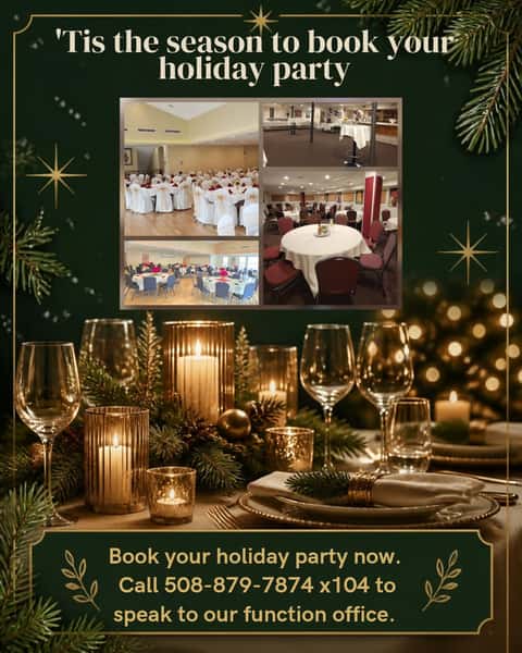 Holiday season is upon us! 

Call our office to book your holiday party before our rooms fill up! 

#functionroom #holidayparties #partytime #eventspace