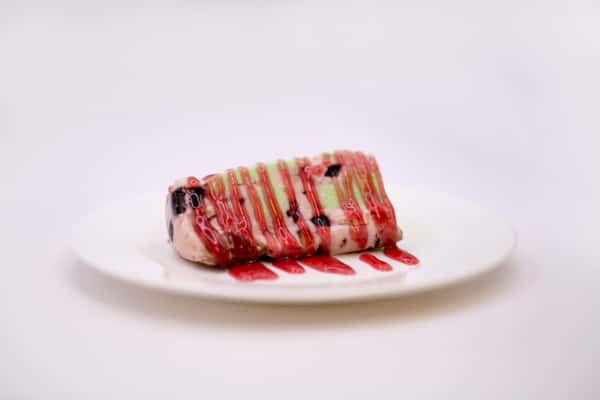 Spumoni with Melba Sauce