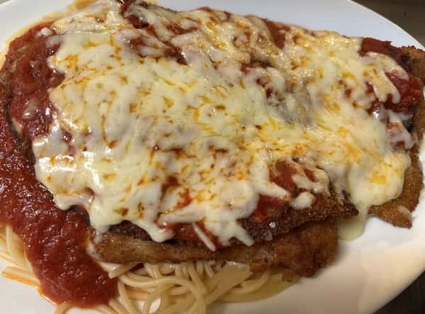 Veal & Eggplant Parmigiana