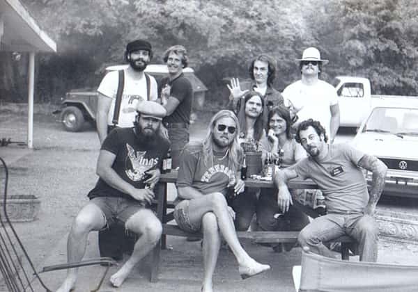 Dan Nolen with The Allman Brothers