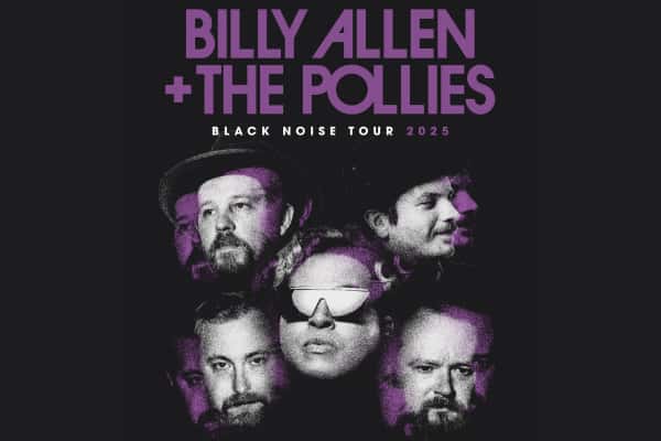 phot of band Billy Allen + The Pollies for theor upcoming show at Smith's Olde Bar on Feb. 20