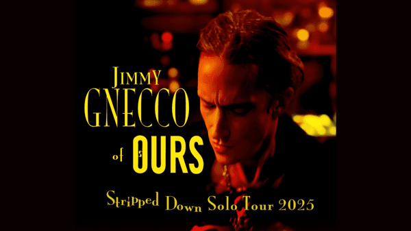 Jimmy Gnecco (of OURS) Live at Smith's!