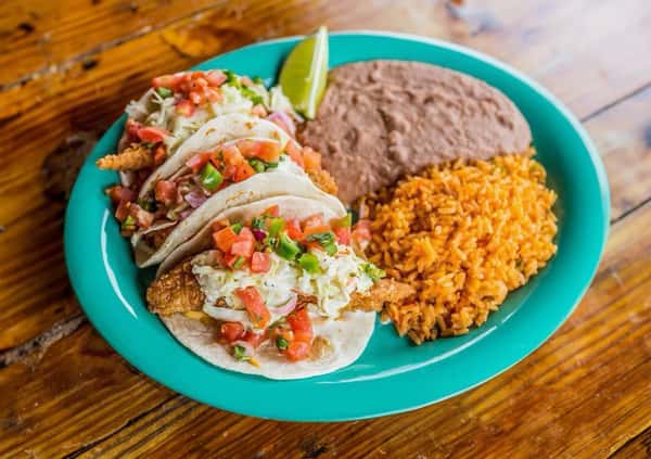 BAJA FISH TACOS