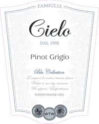 Pinot Grigio, Cielo, Italy