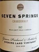 Chardonnay Evening Land, Seven Springs, 2022