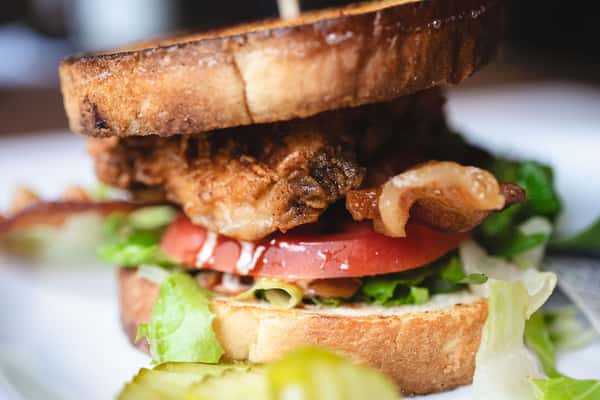 BBQ Buttermilk Fried Chicken BLT