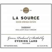Chardonnay Evening Land, La Source, Seven Springs Estate 2019