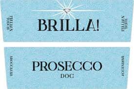 Prosecco, Brilla Extra Dry, 200 ml. Italy