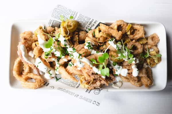 Fryed fish food