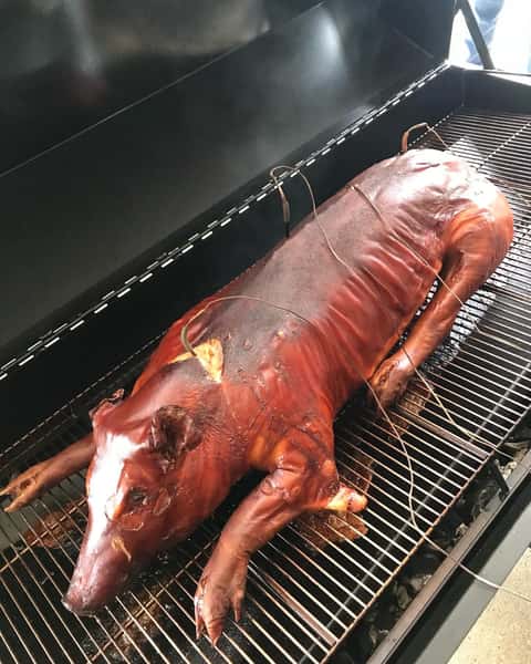 Whole Hog Smoked
