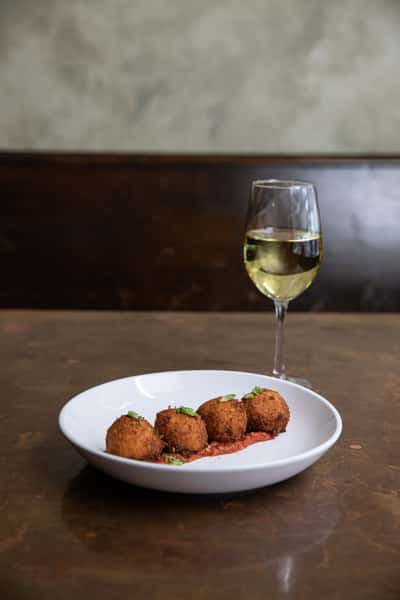 crab hush puppies