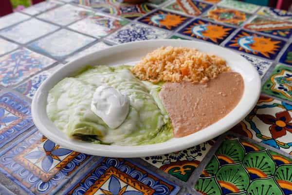 Spinach Enchiladas