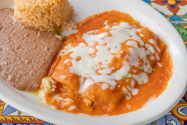 Seafood Enchiladas