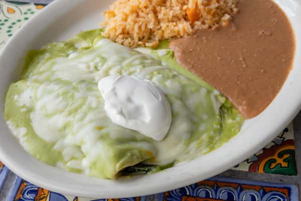 Spinach Enchiladas