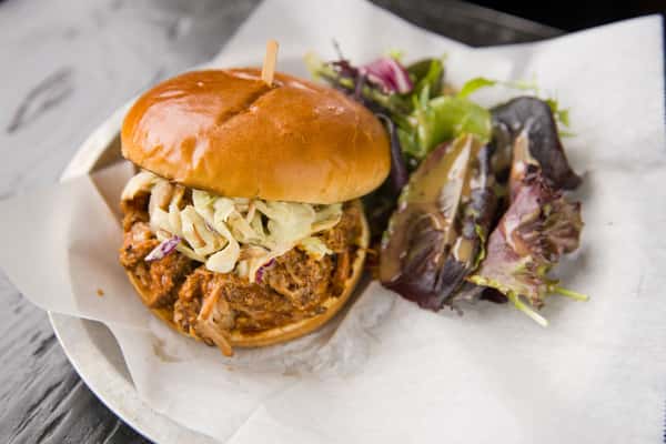 pulled pork sandwich