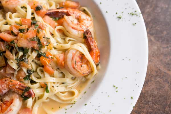 Shrimp pasta