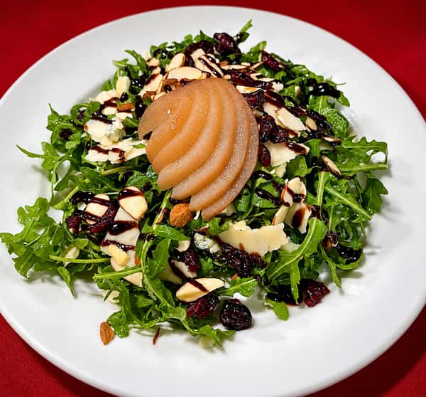 Poached Pear Salad
