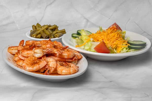 spicy shrimp dinner