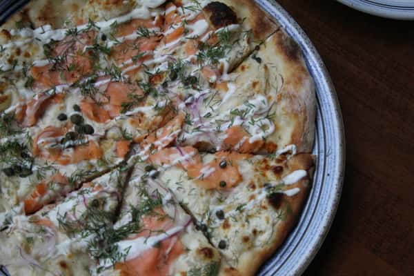 Smoked Salmon Pizza