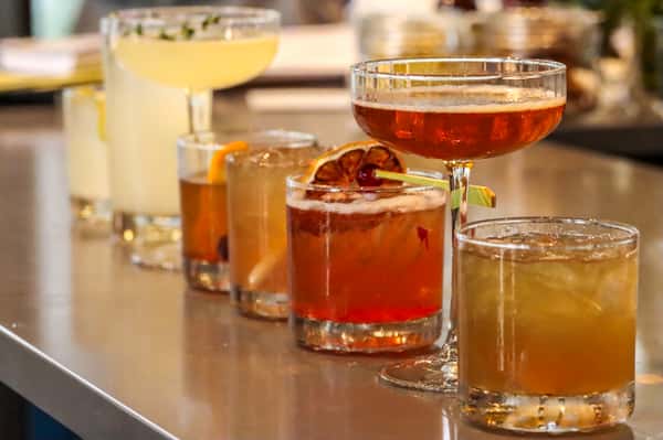 Expertly crafted cocktails