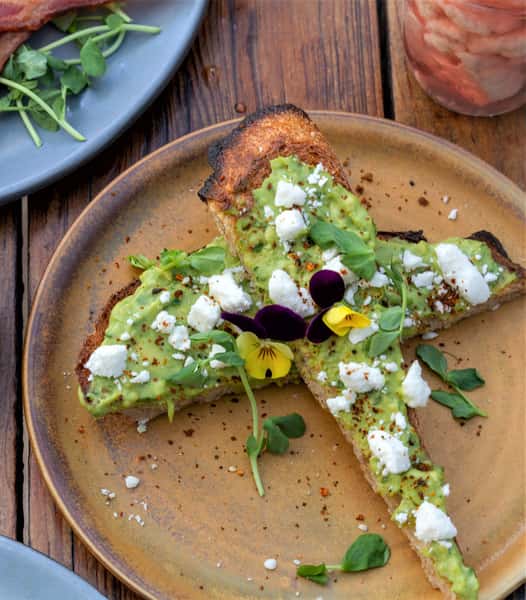 Avocado & Sprout Toast