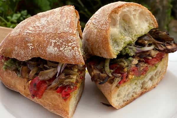 Roasted Mushroom Sandwich (Vg)