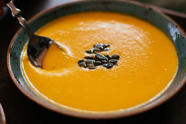 Pumpkin Flower Soup