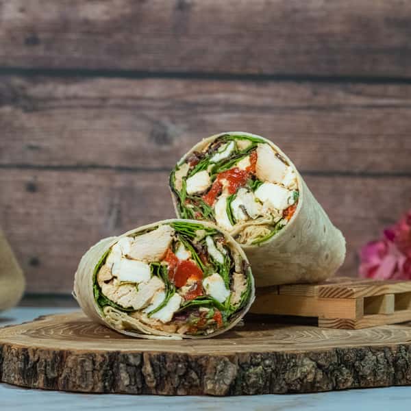 Grilled Chicken Wrap Platter