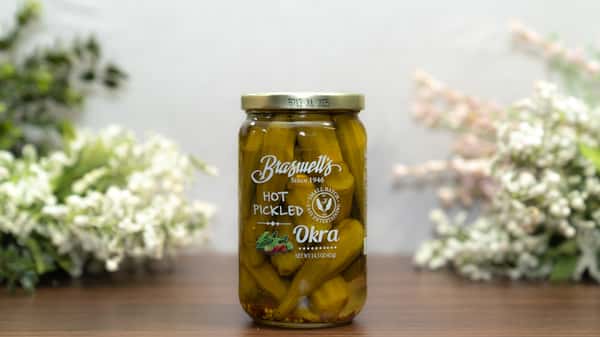 Hot Pickled Okra