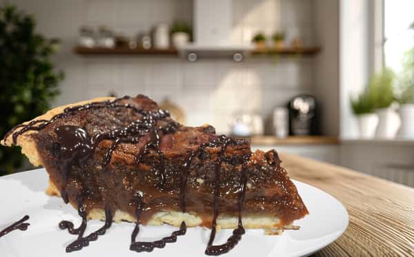 AWARD WINNING- Dark Chocolate Pecan Pie- ( THAW N SERVE- From our kitchen to your table)