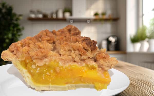 AWARD WINNING-Southern Peach Crumble-( TAKE N BAKE- From our kitchen to your oven)