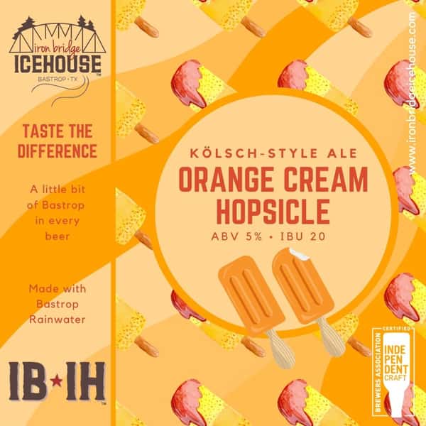 2. Orange Cream Hopsicle 4.5% | 18 IBU