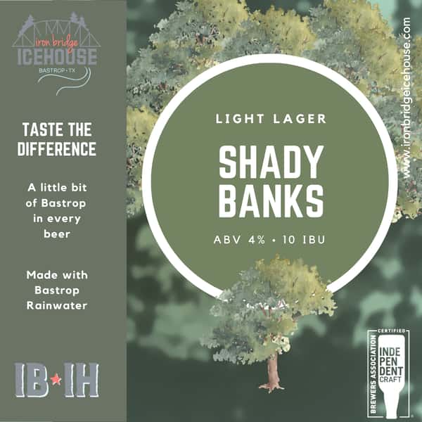 Shady Banks Light Lager 4.0% | 10 IBU