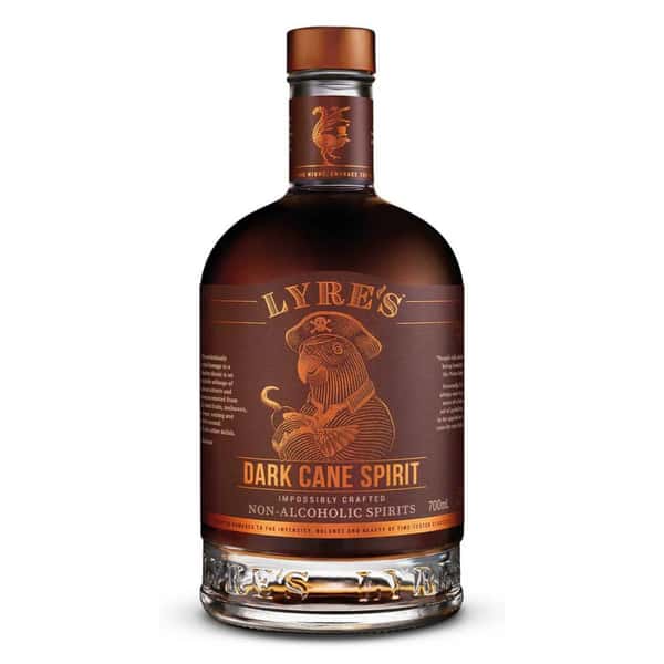 Zero-Proof Lyre's Spiced Cane Spirit - Dark Rum Alternative
