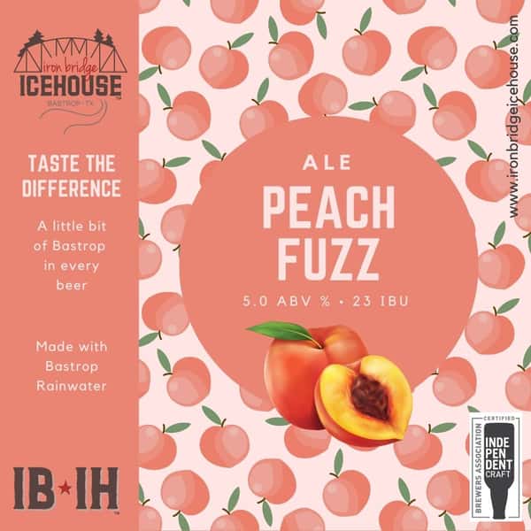 8.  Peach Fuzz Ale 5.0% | 23 IBU