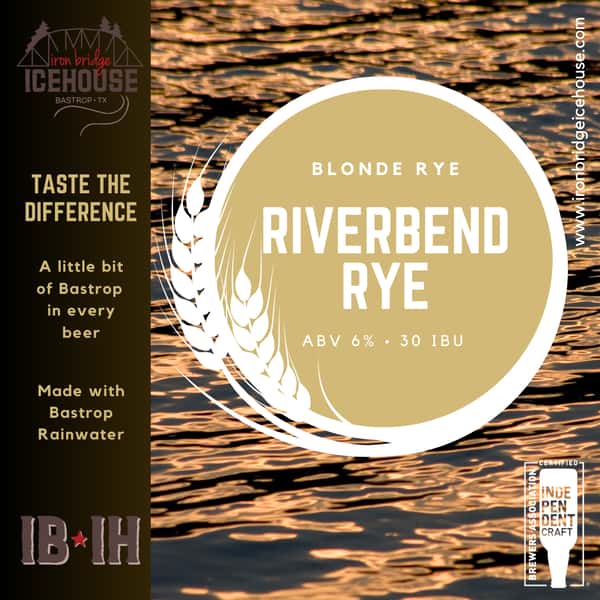Riverbend Rye 6.0% | 30 IBU
