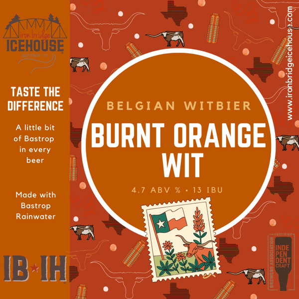 Burnt Orange Wit 4.7% | 13 IBU