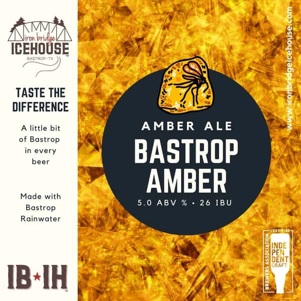 Bastrop Amber 5.6% | 26 IBU