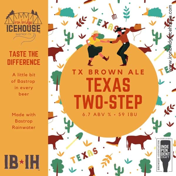 13.  Texas Two-Step™ Texas Brown Ale  6.7% | 59 IBU