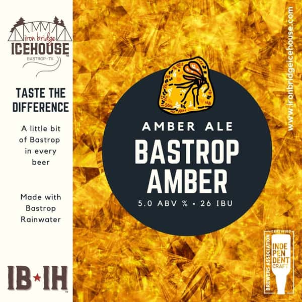 Bastrop Amber Ale 5.6% | 26 IBU