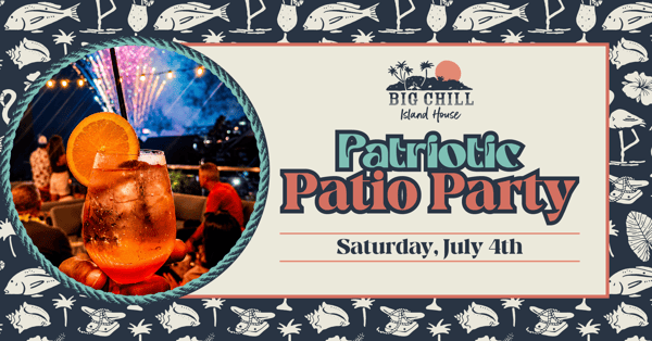 Patriotic Patio Party at Big Chill Island House in North Myrtle Beach, South Carolina
