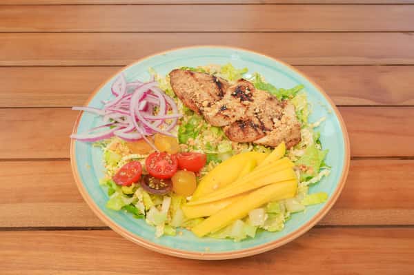 Chicken Peanut Mango Salad