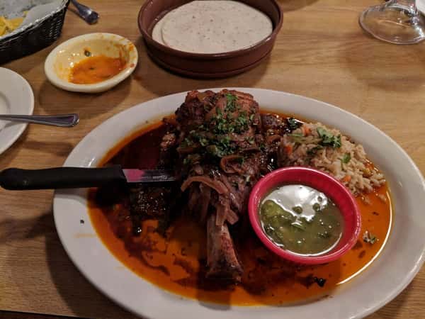 Cordero a La Barbacoa