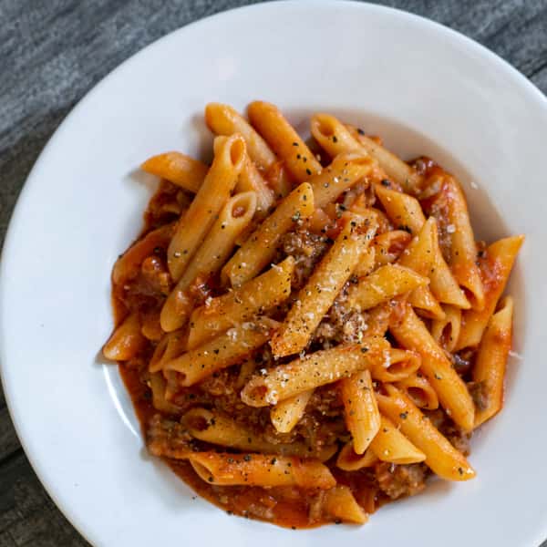 Rustic Ziti al Pomodoro