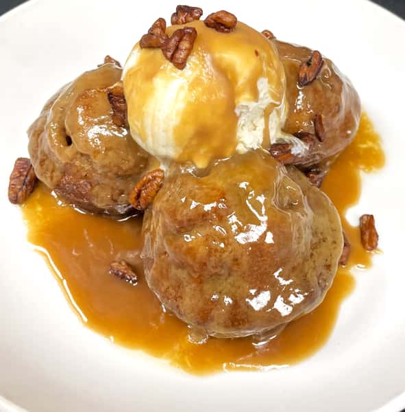 Sticky Bourbon Toffee Cake