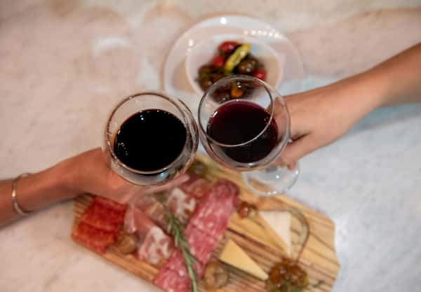 wine and food